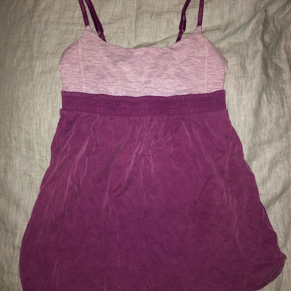 Purple lululemon top, size 4